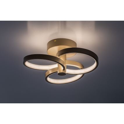 Rabalux - LED ściemnialna oprawa sufitowa LED/32W/230V 3000-6500K Ø 31 cm beżowa + zdalne sterowanie