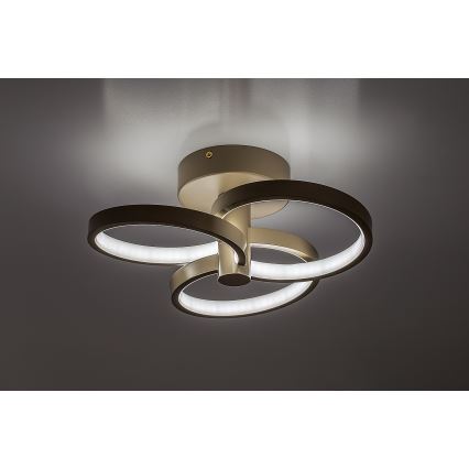 Rabalux - LED ściemnialna oprawa sufitowa LED/32W/230V 3000-6500K Ø 31 cm beżowa + zdalne sterowanie