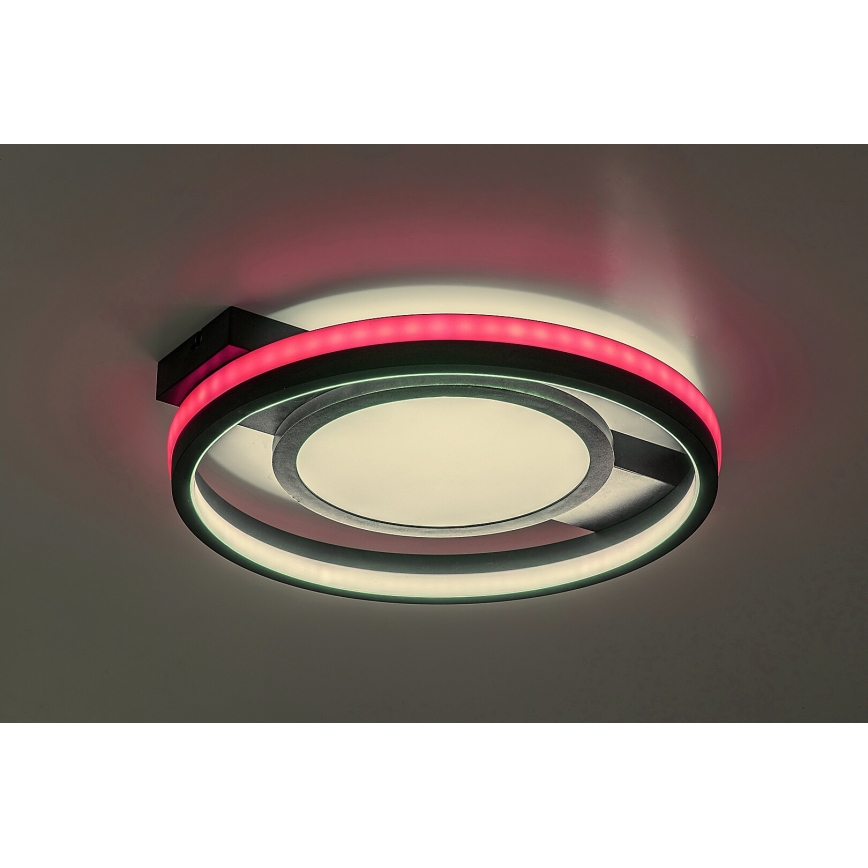 Rabalux - LED RGB ściemnialna lampa sufitowa LED/40W/230V 3000-6500K z pilotem, śr. 43 cm