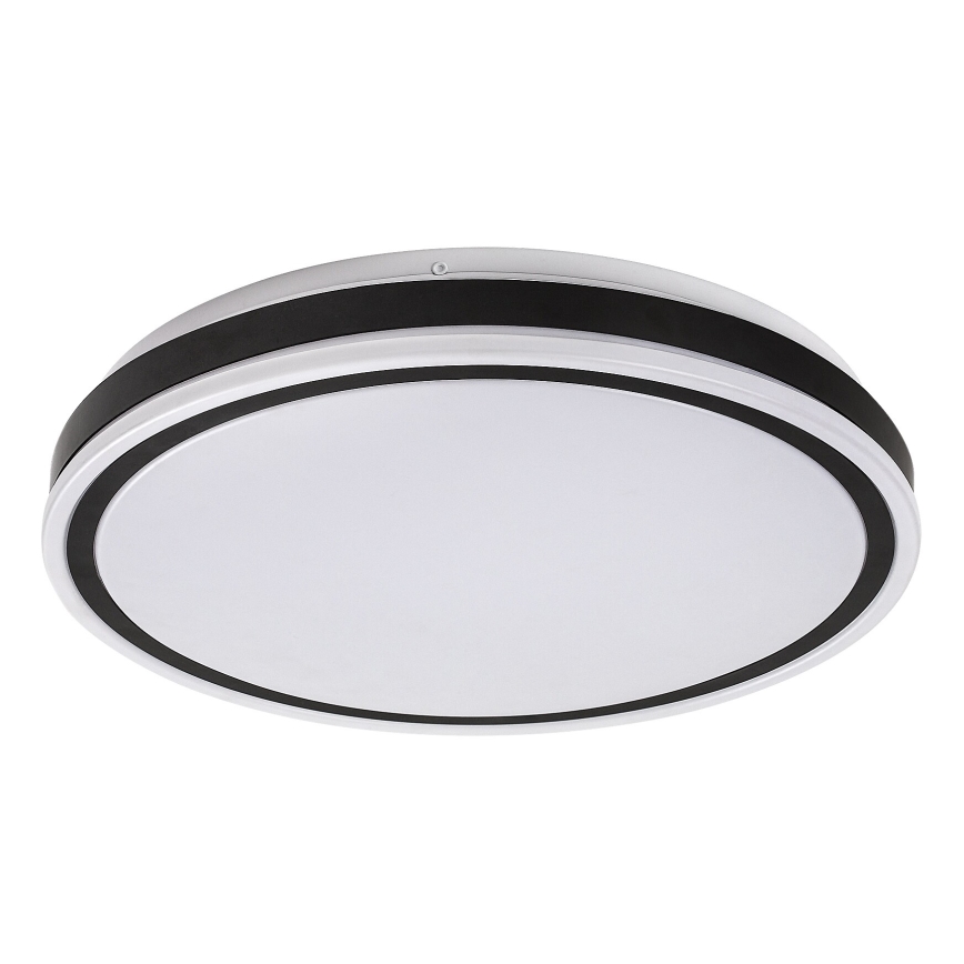 Rabalux - LED ściemnialna oprawa sufitowa LED/20W/230V 3000-6500K śr. 38,5 cm czarna + zdalne sterowanie