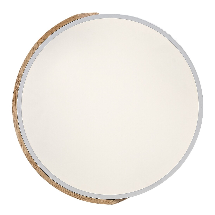 Rabalux - Oprawa sufitowa LED/40W/230V 3000/4000/6500K biały/dąb Ø 61 cm