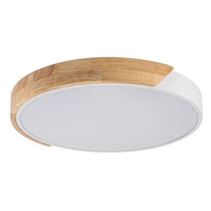 Rabalux - Oprawa sufitowa LED/40W/230V 3000/4000/6500K biały/dąb Ø 61 cm