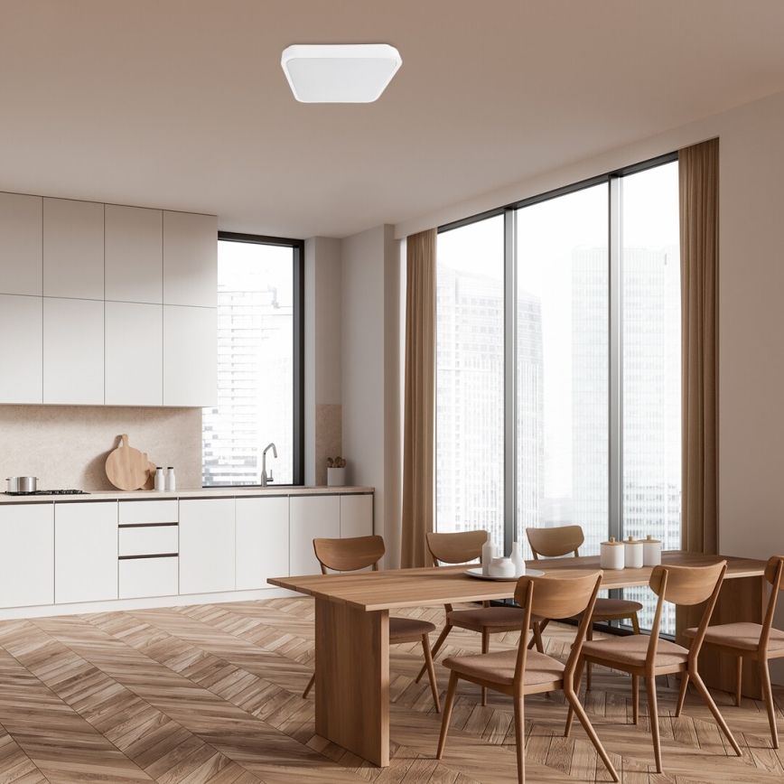 Rabalux - LED Plafon łazienkowy LED/24W/230V 3000/4000/6000K IP44 29x29 cm biały