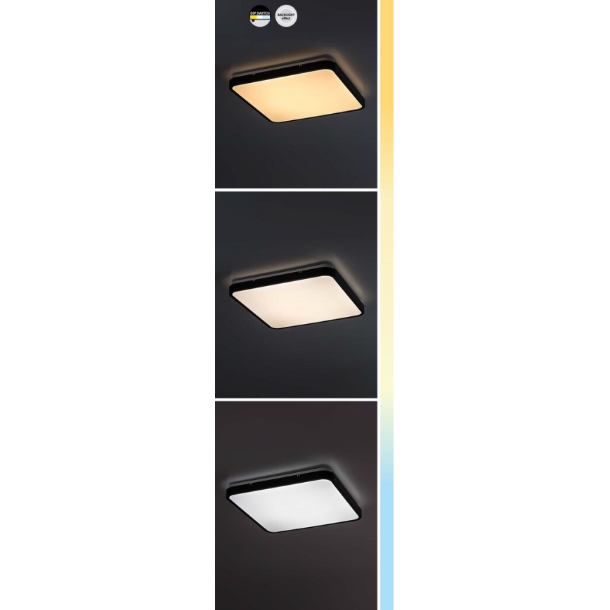 Rabalux - LED Plafon łazienkowy LED/24W/230V 3000/4000/6000K IP44 29x29 cm biały