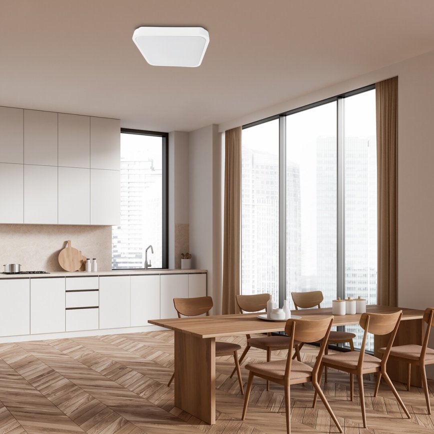 Rabalux - LED Plafon łazienkowy LED/36W/230V 3000/4000/6000K IP44 42x42 cm biały