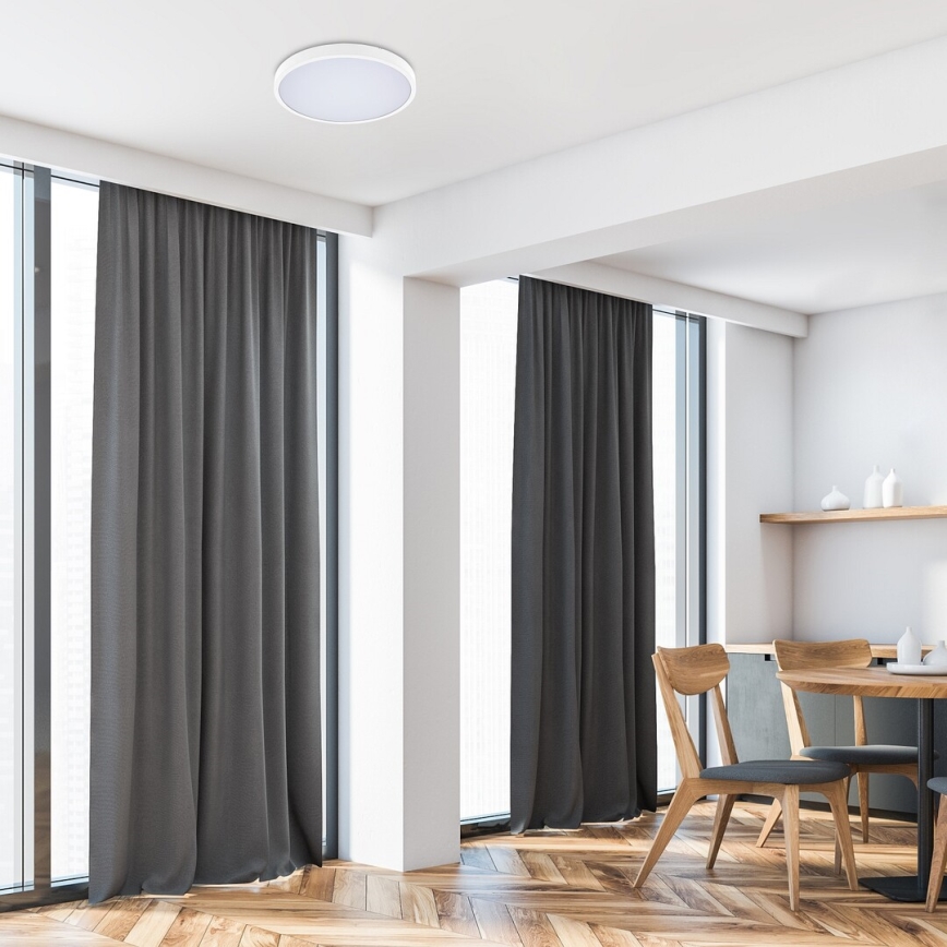 Rabalux - LED Plafon łazienkowy LED/12W/230V 3000/4000/6000K IP44 śr. 25,5 cm biały