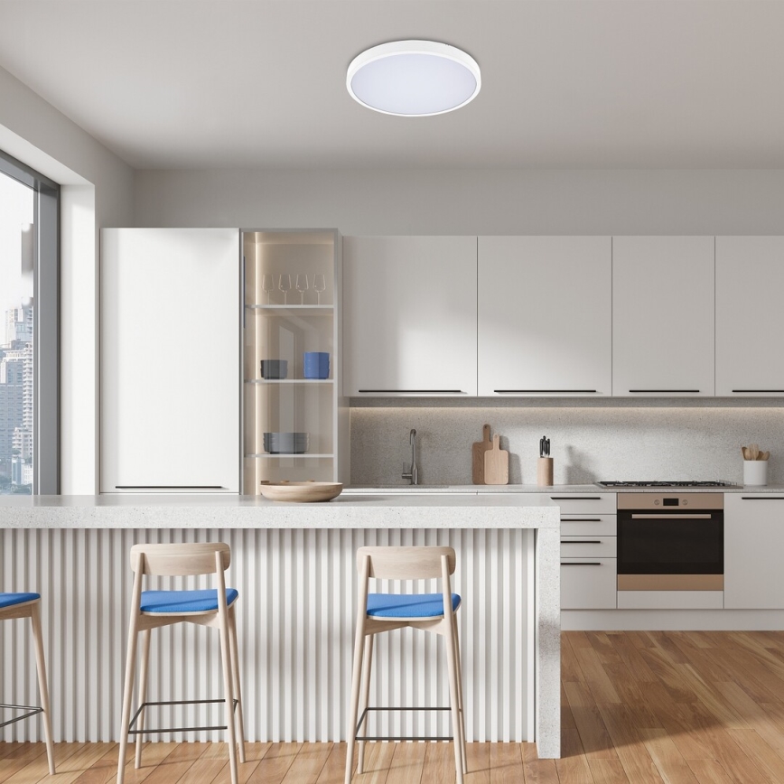 Rabalux - LED RGB Plafon łazienkowy ściemnialny LED/36W/230V 3000-6000K Wi-Fi Tuya IP44 śr. 42 cm biały + zdalne sterowanie