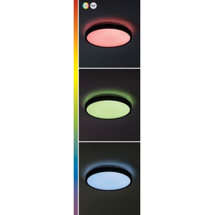 Rabalux - LED RGB Plafon łazienkowy ściemnialny LED/36W/230V 3000-6000K Wi-Fi Tuya IP44 śr. 42 cm biały + zdalne sterowanie