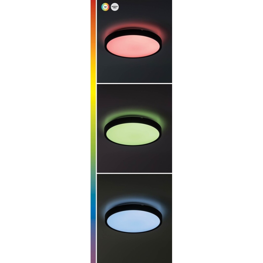 Rabalux - LED RGB Plafon łazienkowy ściemnialny LED/36W/230V 3000-6000K Wi-Fi Tuya IP44 śr. 42 cm biały + zdalne sterowanie