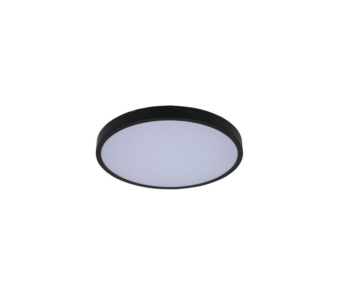 Rabalux 71437 - LED Plafon łazienkowy ALENZO LED/24W/230V IP44 czarny