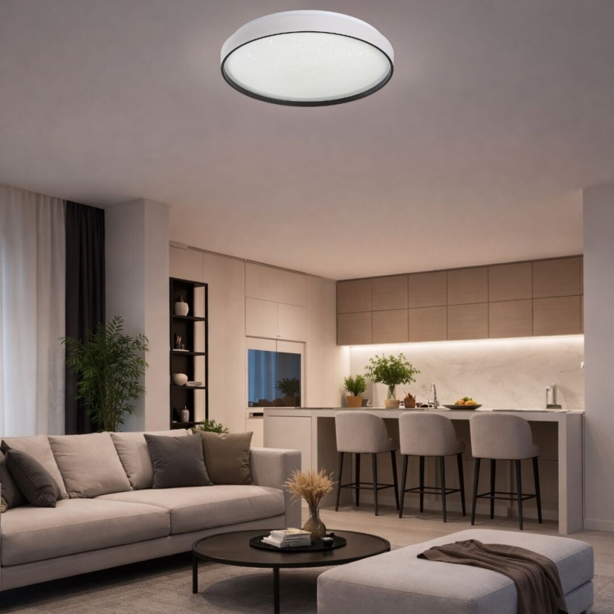 Rabalux - ściemnialna lampa sufitowa LED/80W/230V 3000-6500K śr. 77 cm + pilot zdalnego sterowania