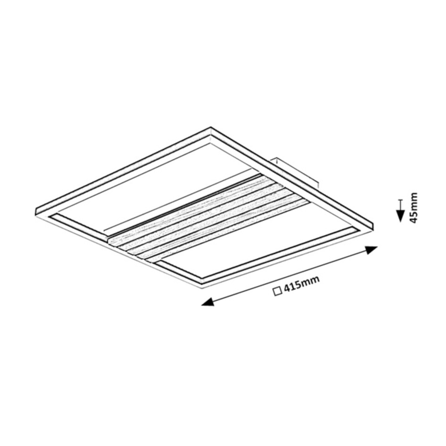 Rabalux - Oprawa sufitowa LED/30W/230V 3000/4500/6000K