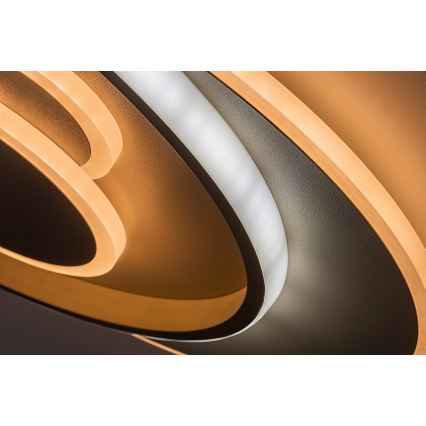 Rabalux - LED ściemnialna oprawa sufitowa LED/57W/230V 3000-6000K 48,5x40 cm + zdalne sterowanie