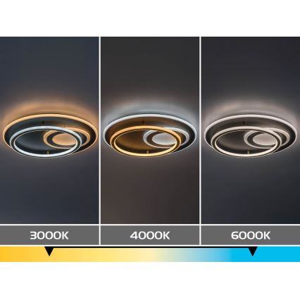 Rabalux - Ściemnialna oprawa sufitowa LED/60W/230V 3000-6000K śr. 50 cm + pilot zdalnego sterowania