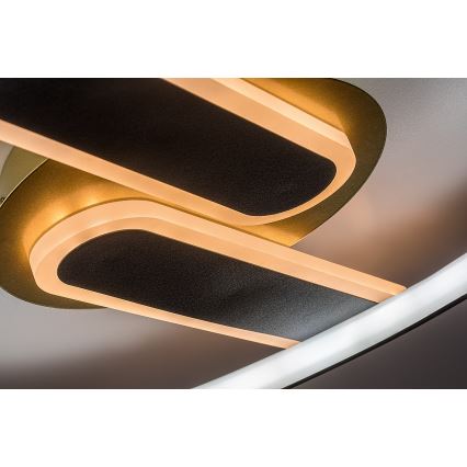 Rabalux - Ściemnialna oprawa sufitowa LED/60W/230V 3000-6000K 53x45 cm + pilot zdalnego sterowania