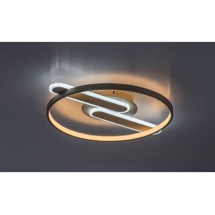 Rabalux - Ściemnialny plafon LED/55W/230V 3000-6000K 53x45 cm + zdalne sterowanie