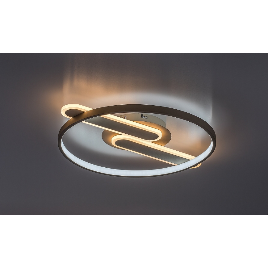Rabalux - Ściemnialny plafon LED/55W/230V 3000-6000K 53x45 cm + zdalne sterowanie