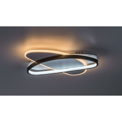 Rabalux - LED ściemnialna oprawa sufitowa LED/57W/230V 3000-6000K 45x30,5 cm + pilot zdalnego sterowania