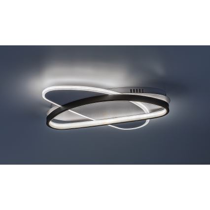 Rabalux - LED ściemnialna oprawa sufitowa LED/57W/230V 3000-6000K 45x30,5 cm + pilot zdalnego sterowania