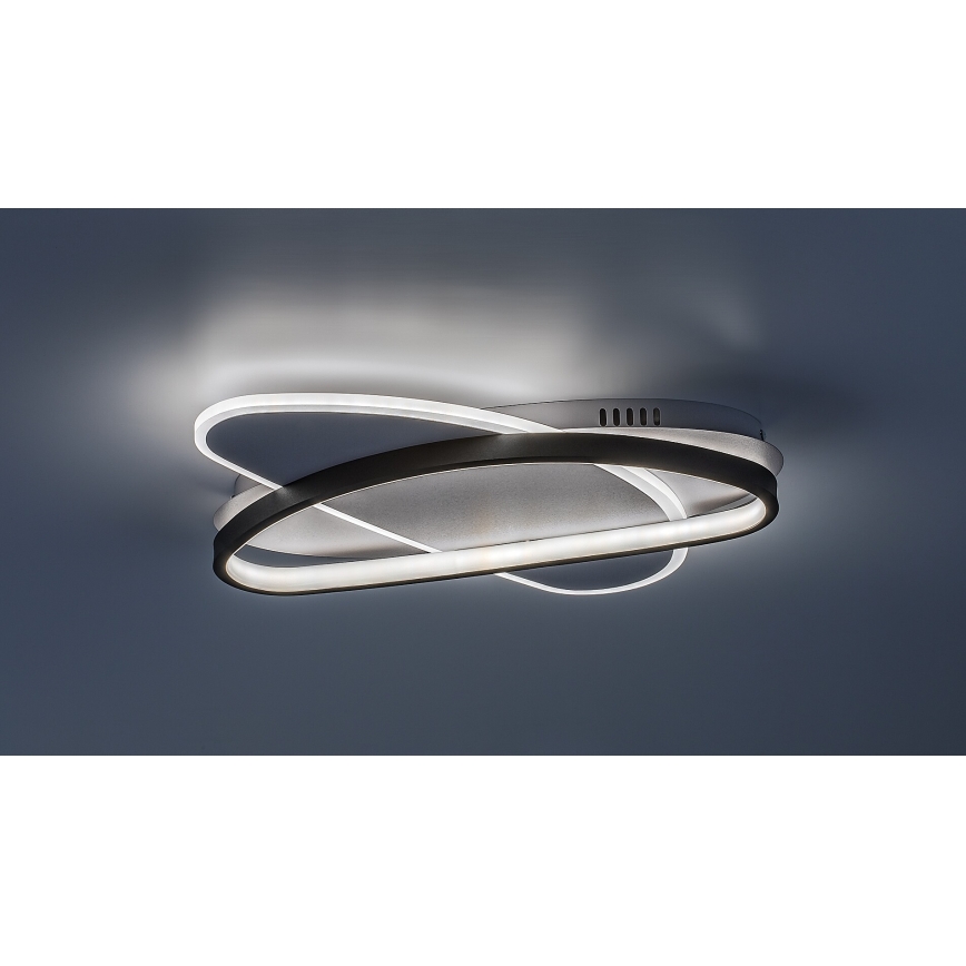 Rabalux - LED ściemnialna oprawa sufitowa LED/57W/230V 3000-6000K 45x30,5 cm + pilot zdalnego sterowania