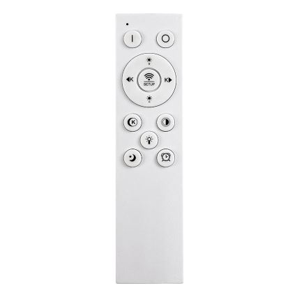 Rabalux - LED ściemnialna oprawa sufitowa LED/57W/230V 3000-6000K 45x30,5 cm + pilot zdalnego sterowania