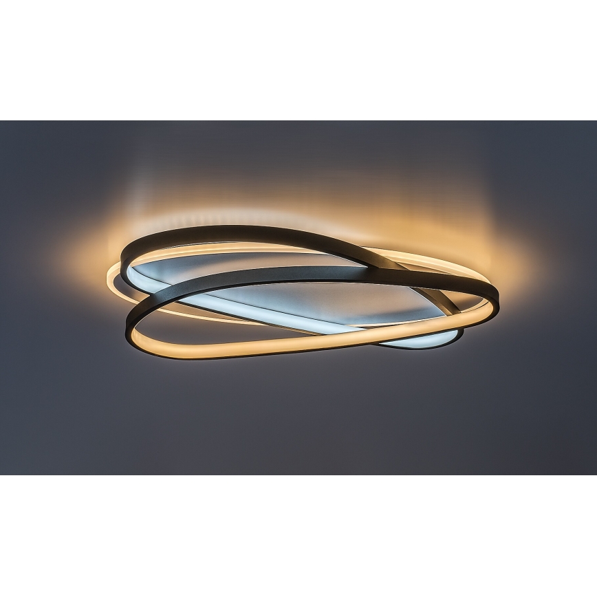 Rabalux - Lampa sufitowa LED z funkcją ściemniania LED/57W/230V 3000-6000K 53x38 cm + pilot zdalnego sterowania