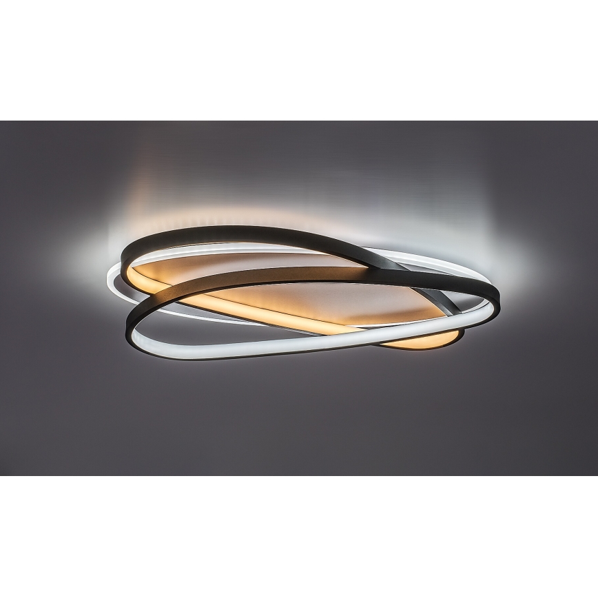 Rabalux - Lampa sufitowa LED z funkcją ściemniania LED/57W/230V 3000-6000K 53x38 cm + pilot zdalnego sterowania