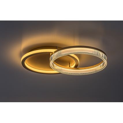 Rabalux - ściemnialna oprawa sufitowa LED/22W/230V 3000-6500K 53,5x35 cm + zdalne sterowanie