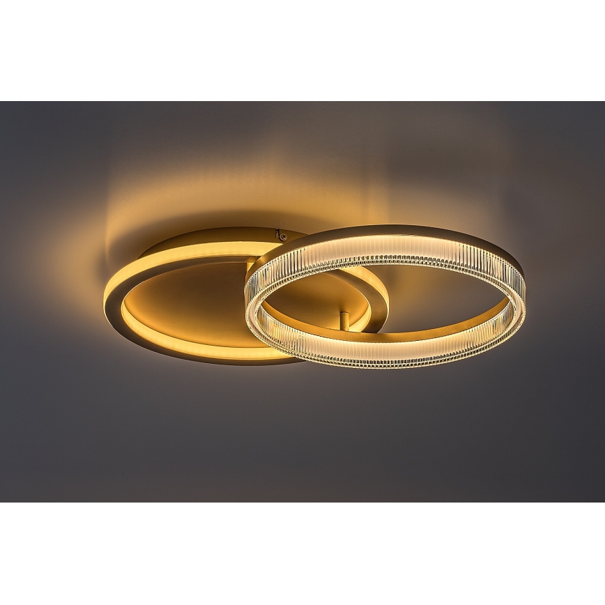 Rabalux - ściemnialna oprawa sufitowa LED/22W/230V 3000-6500K 53,5x35 cm + zdalne sterowanie