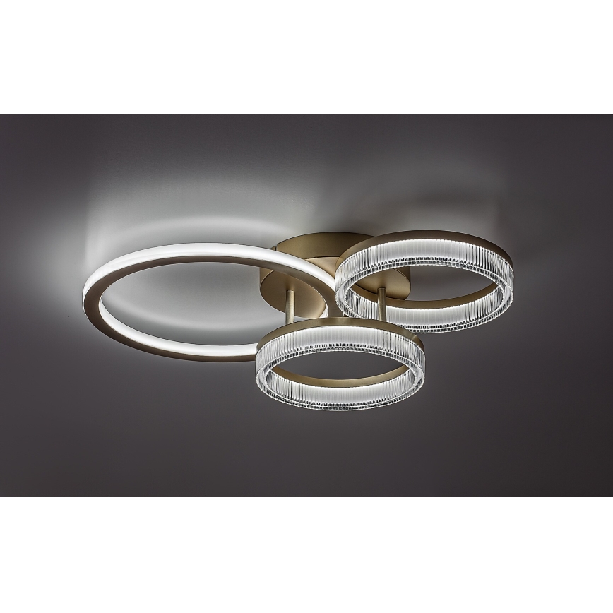 Rabalux - LED Ściemnialna oprawa sufitowa LED/38W/230V 3000-6500K 58,5x38 cm + pilot zdalnego sterowania
