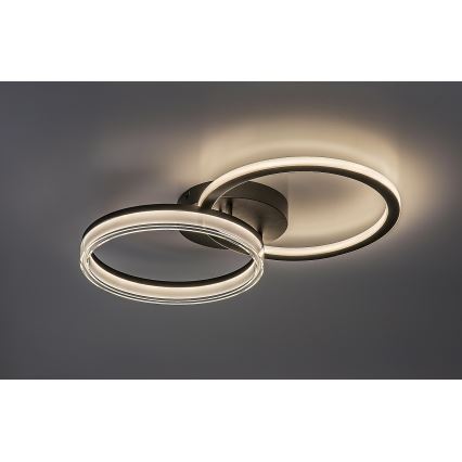 Rabalux - Ściemnialna oprawa sufitowa LED/38W/230V 3000-6500K 60x35 cm + zdalne sterowanie