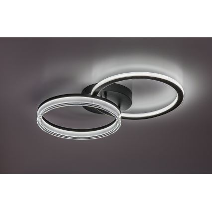 Rabalux - Ściemnialna oprawa sufitowa LED/38W/230V 3000-6500K 60x35 cm + zdalne sterowanie