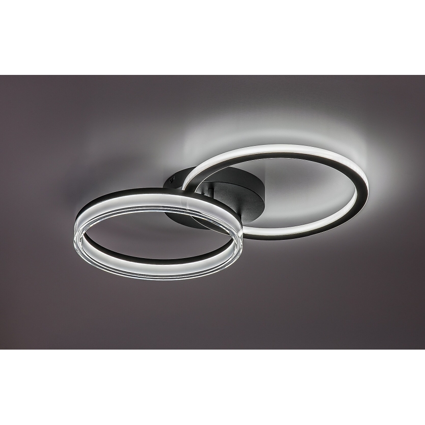 Rabalux - Ściemnialna oprawa sufitowa LED/38W/230V 3000-6500K 60x35 cm + zdalne sterowanie