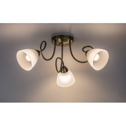 Rabalux - Przysufitowy żyrandol 3xE27/60W/230V
