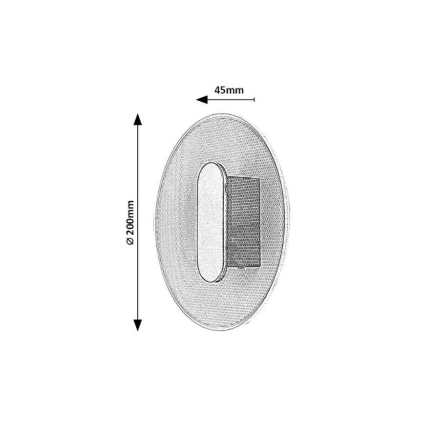 Rabalux - LED Kinkiet LED/6W/230V