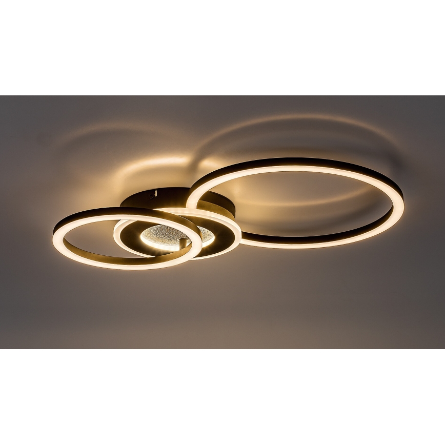 Rabalux - LED ściemnialna lampa sufitowa LED/24W/230V 3000-6500K 46x33 cm + zdalne sterowanie