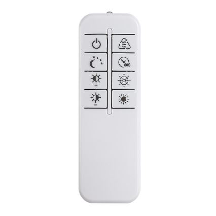Rabalux - LED ściemnialna lampa sufitowa LED/24W/230V 3000-6500K 46x33 cm + zdalne sterowanie