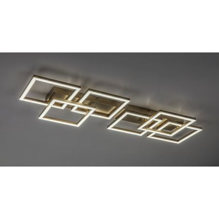 Rabalux - LED ściemnialna lampa sufitowa LED/40W/230V 3000-6500K 33x100 cm złota + z pilotem