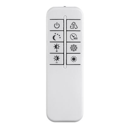 Rabalux - LED ściemnialna lampa sufitowa LED/40W/230V 3000-6500K 33x100 cm złota + z pilotem