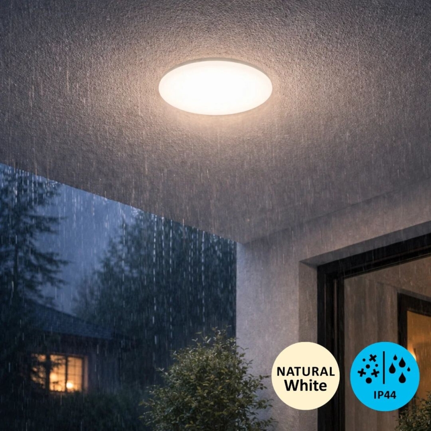 Rabalux - Plafon łazienkowy LED/12W/230V IP44 4000K śr. 25,5 cm