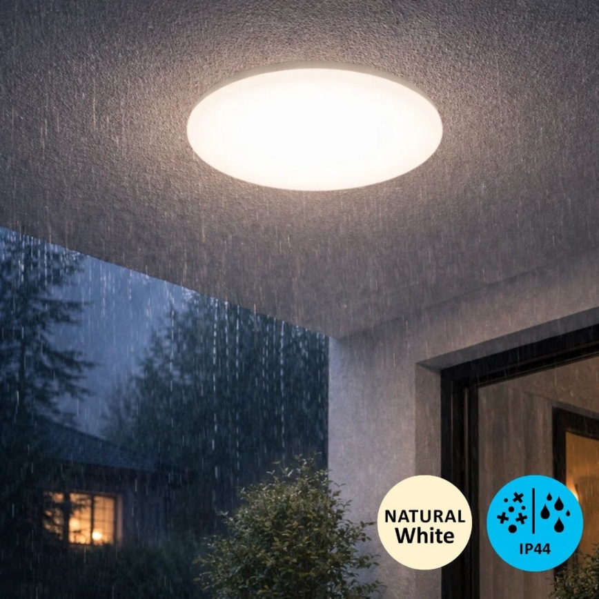 Rabalux - Oprawa sufitowa LED do łazienki 24W/230V IP44 4000K, średnica 37,5 cm