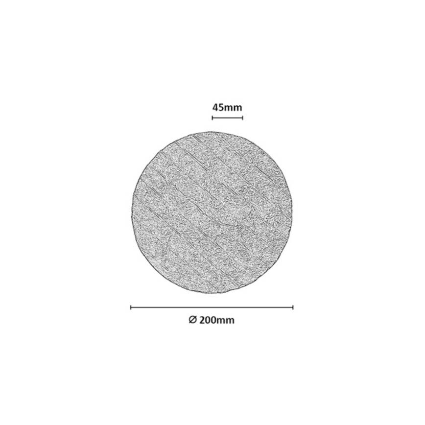 Rabalux - Kinkiet LED LED/12W/230V 3000/4500/6500K beżowy