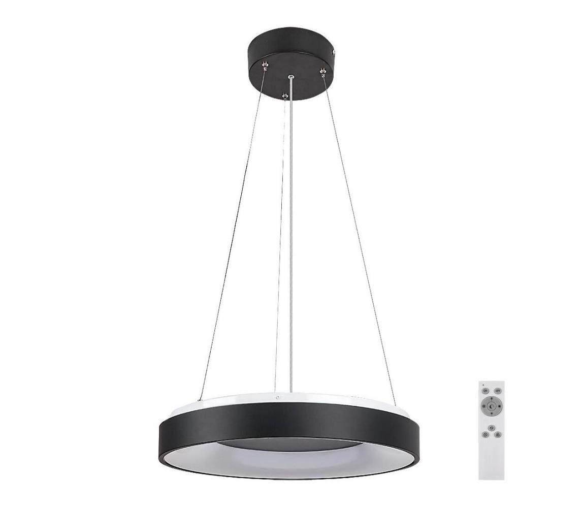 Rabalux 72001 - LED Żyrandol ściemnialny na lince CEILO LED/38W/230V czarne + pilot