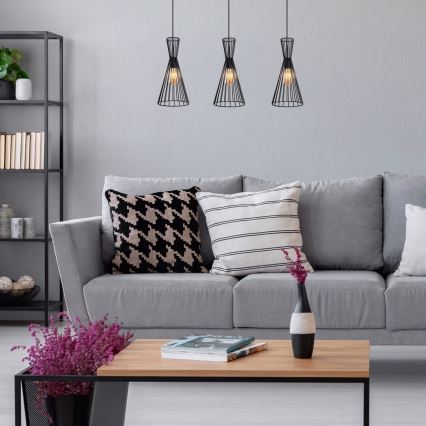 Rabalux - Lampa sufitowa na pręcie 1xE27/60W/230V