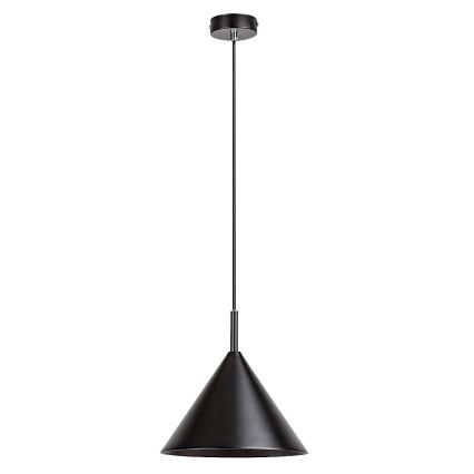 Rabalux - Lampa wisząca na lince 1xE27/40W/230V śr. 25 cm czarna
