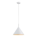 Rabalux 72008 - Lampa wisząca na przewodzie 1xE27/40W/230V Ø 25 cm biała