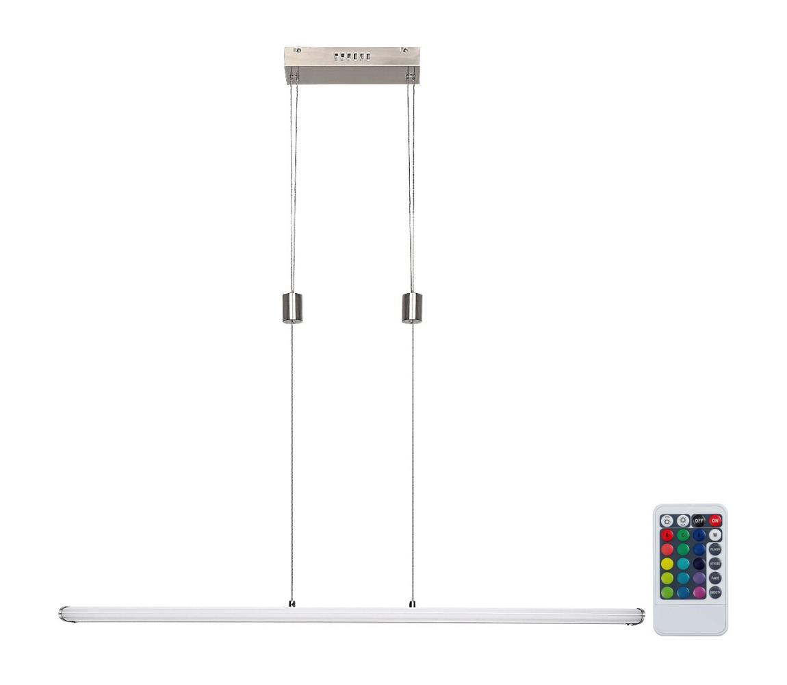 Rabalux 72011 - LED RGB Ściemnialny żyrandol na lince TEMPERIUS LED/24W/230V + pilot