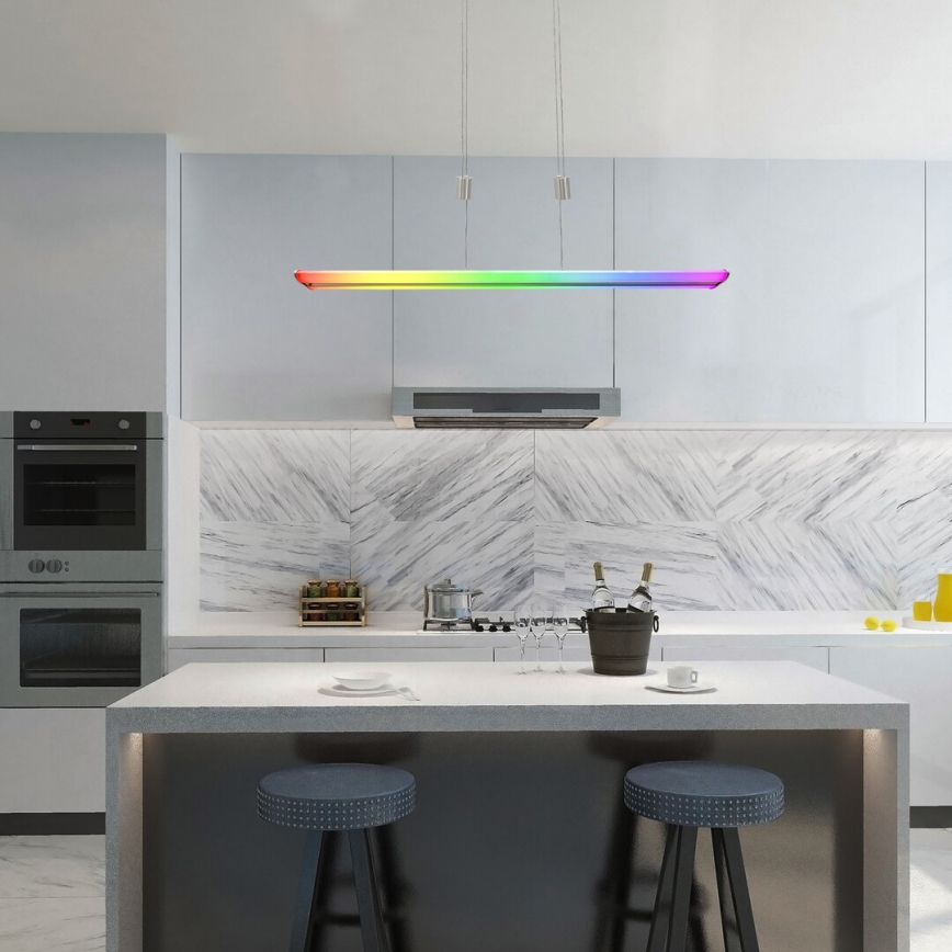 Rabalux - LED RGB Ściemnialny żyrandol na lince LED/24W/230V Wi-Fi Tuya + zdalne sterowanie