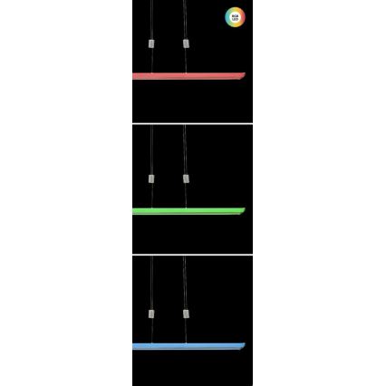 Rabalux - LED RGB Ściemnialny żyrandol na lince LED/24W/230V Wi-Fi Tuya + zdalne sterowanie