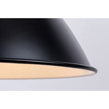 Rabalux - Lampa wisząca na linkę 1xE27/60W/230V czarna